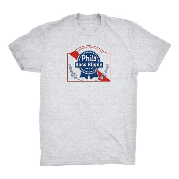 Grateful Dead Phil Lesh t-shirt Parody Tribute Bass Rippin' Beer PBR Parody NWT - Picture 1 of 3